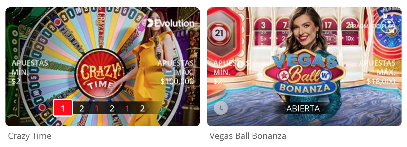 Puedes jugar Bingo en vivo Bingo en vivo